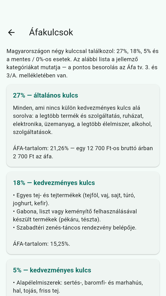 The VAT-rate guide