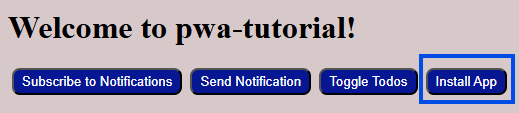 install button